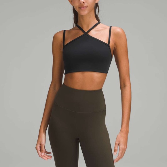 lululemon athletica Other - Lululemon Flow Y Strappy Bra Nulu Light Support A-C Cups in Black‎